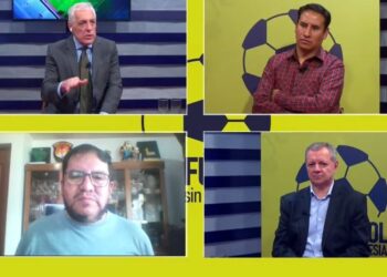 En el set televisivo de La Razón, en Alto