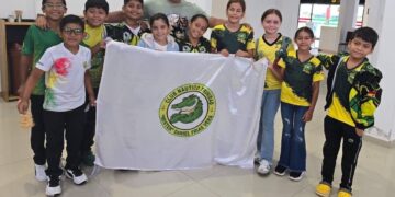 Los integrantes del club beniano Náutico.