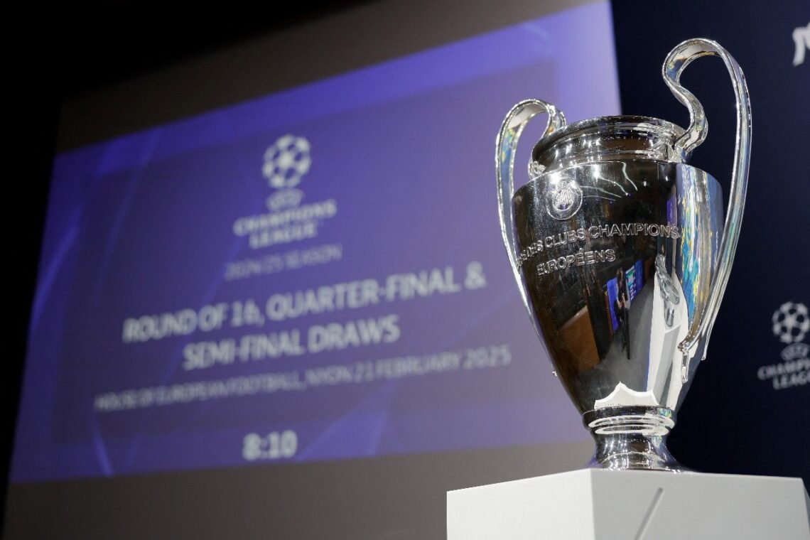 El trofeo principal que conquista el mejor equipo de Europa, fue expuesto en París
