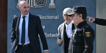 El exdirigente del fútbol español, Luis Rubiales.