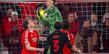 El arquero de Barcelona, el polaco Szczesny