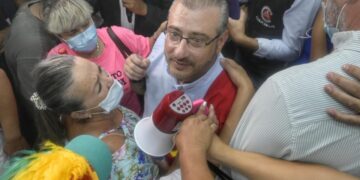 El expresidente del Comité pro Santa Cruz, Rómulo Calvo, fue sentenciado a dos años de cárcel. Foto: