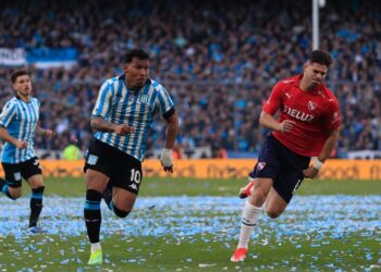 Incidencia del último Clásico de Avellaneda, el pasado año.