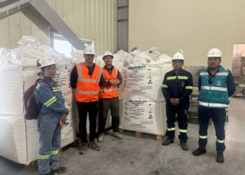 Expertos belgas en el complejo de YLB.