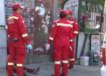 La adolescente estaba inconsciente