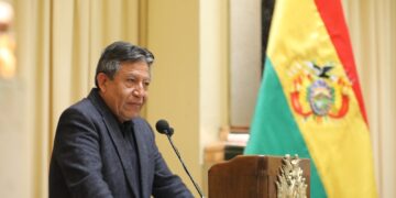 El vicepresidente David Choquehuanca. Foto: Archivo.