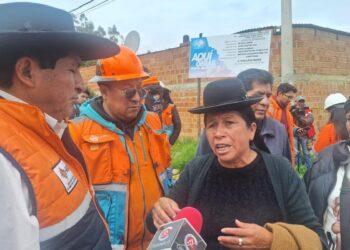 El viceministro de Defensa Civil, Juan Carlos Calvimontes, en Codavisa.