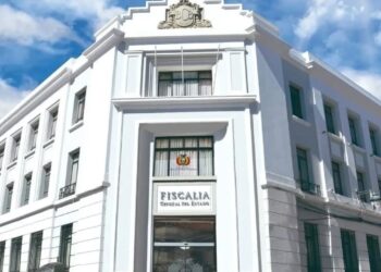 El edificio de la Fiscalía General del Estado.