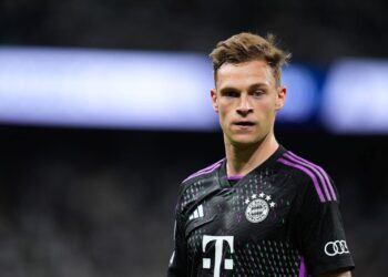Joshua Kimmich con la camiseta del Bayern Múnich.