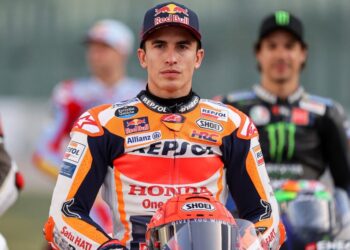 El motociclista Marc Márquez.