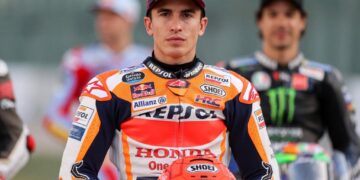 El motociclista Marc Márquez.
