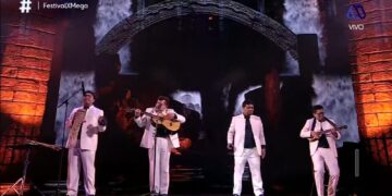 Los bolivianos Tupay en su presentación en Viña del Mar.