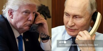 Trump y Putin hablan de Ucrania