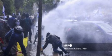 La Policía dispersó a los manifestantes