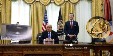Trump presentó la nueva aeronave
