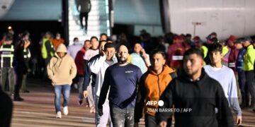 Fueron repatriados el domingo