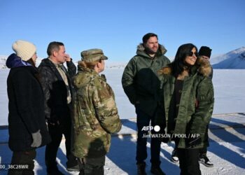 El vicepresidente estadounidense visitó Groenlandia