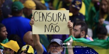 Los seguidores de Bolsonaro marcharon hoy