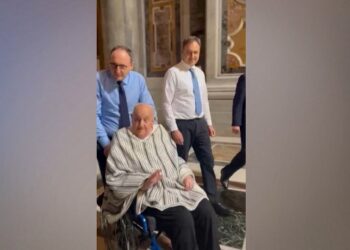 El Papa y su visita sorpresa