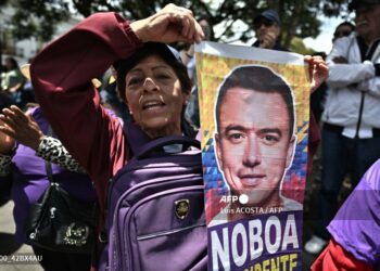 Noboa recibió un gran apoyo