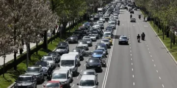 Los semáforos dejaron de funcionar provocando un gran caos