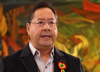El presidente Luis Arce
