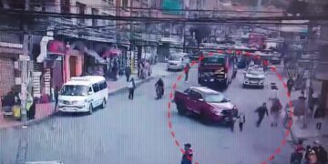 Imágenes del accidente de tránsito donde un niño perdió la vida.