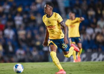 Cristian Borja durante el choque de ConcaChampions