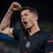 Lewandowski celebra la victoria