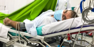 El paciente fue operado con éxito en el Hospital de Montero. FOTO: Ministerio de Salud