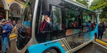 Esta semana comienzan las pruebas del bus eléctrico.