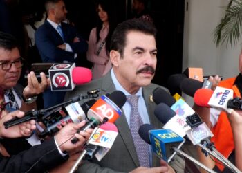 El alcalde de Cochabamba, Manfred Reyes Villa.
