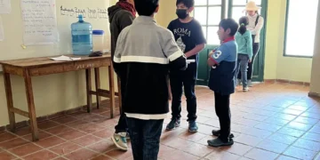 Niñas, niños y adolescentes de la Fundación Alalay presentarán la obra 'Ecos de la Infancia'. FOTO: Fundación Alalay.