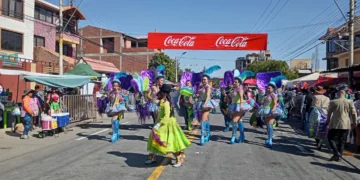 La festividad de la Virgen de Urkupiña se adelanta por las elecciones generales. FOTO: Rosío Flores