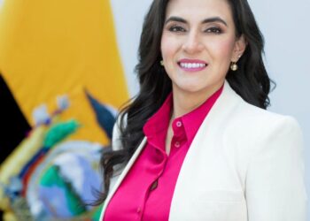La vicepresidenta de Ecuador, Verónica Abad
