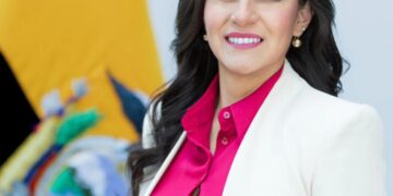 La vicepresidenta de Ecuador, Verónica Abad