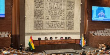 Sesión de la Cámara de Diputados.