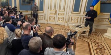 Zelenski dio su opinión sobre la reunión en Riad