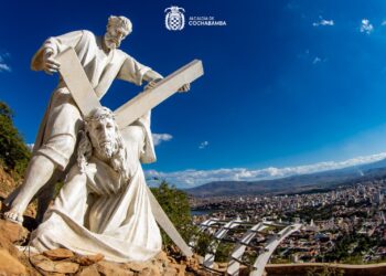 Las esculturas que forman parte del proyecto encarado por la Alcaldía de Cochabamba.