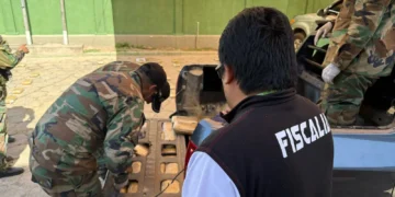 La Marihuana estaba en un compartimiento del vehículo
