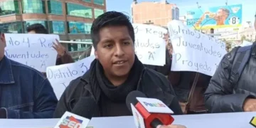 Dirigencia de las juventudes de El Alto.