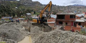 Deslizamiento en Callapa afectó a 17 viviendas.