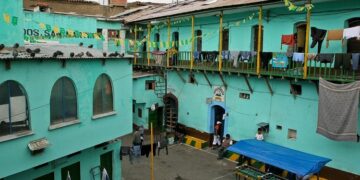 Una sección de la cárcel de San Pedro de La Paz.