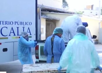 El cuerpo fue llevado a la morgue