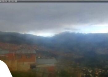 Las lluvias fuertes persistirán en La Paz hasta el jueves.