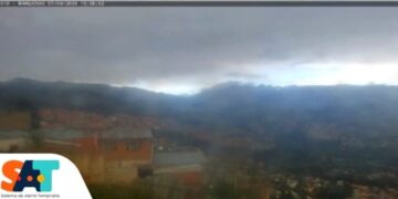 Las lluvias fuertes persistirán en La Paz hasta el jueves.