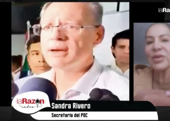 Sandra Rivero, secretaria nacional de Comunicación y Prensa del PDC en entrevista con La Razón Radio.