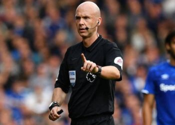 Anthony Taylor, árbitro de la Premier League
