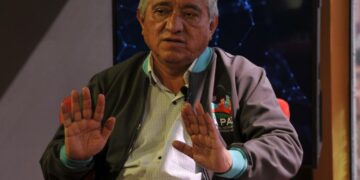 El alcalde e La Paz, Iván Arias.