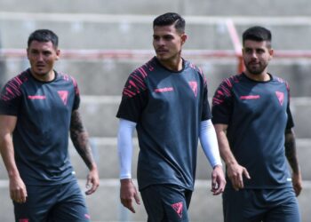 Escena de un entrenamiento de Always Ready en El Alto.